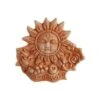 Decorazione Con IMMAGINE IN TERRACOTTA IL GIORNO Dim 26cm Per Casa E Giardino