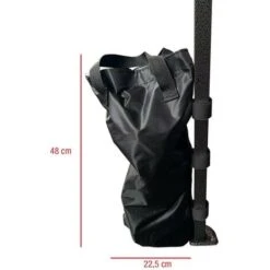 Rebecca Mobili 4 Pz Pesi Gazebo Sacchi Da Riempire Per Tende Neri 48x22,5 -Giardino di Lusso 49978793 3