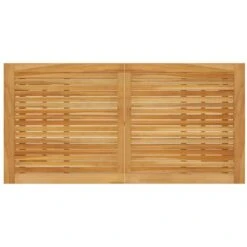 Tavolo Da Bar Da Giardino 140x70x104 Cm In Massello Di Acacia -Giardino di Lusso 51090565 4