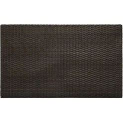 Tavolo Da Bar Da Giardino Marrone 100x60,5x110,5 Cm Polyrattan -Giardino di Lusso 51127906 4