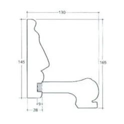 Bocca A Muro Con Maschera, Femmina 15x21 IDROSFER - NEGRI S.R.L -Giardino di Lusso 51659961 2