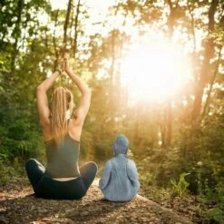 Relaxdays Statua Del Buddha Seduto XL, 50 Cm, Feng Shui, Per Esterni, Decorativa, Grigio Chiaro -Giardino di Lusso 51972972 3