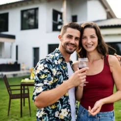 Relaxdays Set Di 2 Sedie Da Giardino, Effetto Legno, Resistenti Alle Intemperie, In Plastica E Metallo, Stabili, Marrone -Giardino di Lusso 51976418 5