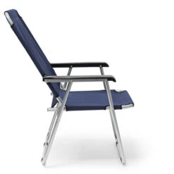 Relaxdays Sedia Da Campeggio Pieghevole, HLP: 92 X 55 X 75 Cm, Da Pesca, Viaggio, Da Giardino E Balcone, Blu Scuro -Giardino di Lusso 52399096 4