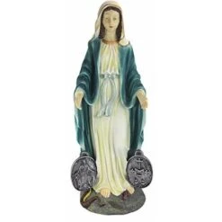 Design Toscano KY914 Medaglia Miracolosa Madonna Sacro Giardino Statua, Multicolore -Giardino di Lusso 52496154 3