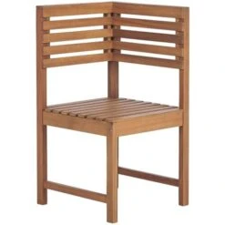 Mobili Da Balcone Modulari 1 Posto Sezione Angolare Legno Di Acacia Sedia Treia