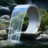 Ubbink Cascata In Acciaio Inosidabile Mamba Con Illuminazione A LED