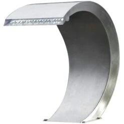 Ubbink Cascata In Acciaio Inosidabile Mamba Con Illuminazione A LED -Giardino di Lusso 52864550 2
