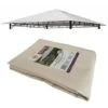 Telo Telone Di Ricambio Per Copertura Gazebo 300x300 Cm 180 Gr/mq Colore Beige Con Airvent Antivento -Giardino di Lusso 53464133 1