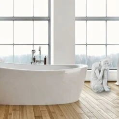 Relaxdays Statua Del Buddha, Figura Da Giardino Alta 60 Cm, Resistente Alle Intemperie E Gelo, Poliresina, Bianco -Giardino di Lusso 53985250 2