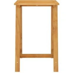 Hommoo Set Bar Da Giardino 3 Pz Con Cuscini Marrone -Giardino di Lusso 54835382 3