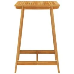 Hommoo Set Bar Da Giardino 3 Pz Con Cuscini Marrone -Giardino di Lusso 54835382 4