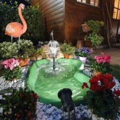 Laghetto Da Giardino Verde Litri 270 Dimensioni 185x115xh36 Cm -Giardino di Lusso 55295940 3