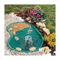 Laghetto Per Tartarughe Green Trionix Litri 80 Dimensioni 108x77xh28 -Giardino di Lusso 55295974 3