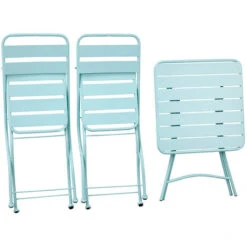 Set Tavolino E Sedie Da Esterni Richiudibili Mia Acqua -Giardino di Lusso 55525101 4