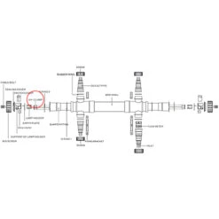 Pezzo Di Ricambio SunSun: Lampada UVC 72 W Per Depuratore Per Stagni UVC CUV-172 -Giardino di Lusso 5556014 4