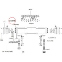 Pezzo Di Ricambio SunSun: Lampada UVC 36 W Per Depuratore Per Stagni UVC CUV-272 -Giardino di Lusso 5556033 4