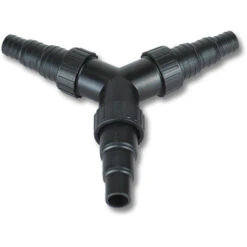 SunSun Distributore A Y Boccola Regolabile 25 / 32 / 38 Mm Per Pompe Per Stagni E Corsi D´acqua