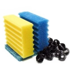 Filtro Bio A Pressione SunSun CBF-200T Completo Con Chiarificatore UVC 9 W E Pompa 2.300 L/h Da 35 W -Giardino di Lusso 5604168 4