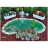 Laghetto Da Giardino Nemi Da Litri 270 Dimensioni 185x115xh36 Cm -Giardino di Lusso 56074883 1