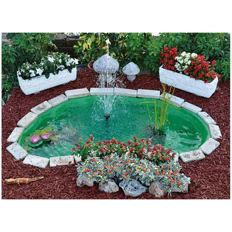 Laghetto Da Giardino Nemi Da Litri 270 Dimensioni 185x115xh36 Cm 3 Laghetto Da Giardino Nemi Da Litri 270 Dimensioni 185x115xh36 Cm