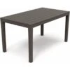 Tavolo Modello Sumatra Rettangolare Color Antracite, 138x78x72h Cm. -Giardino di Lusso 56077773 1
