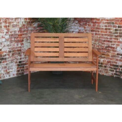 Panchina Da Giardino SenS-Line Vera - Legno Duro Meranti -Giardino di Lusso 56342046 3