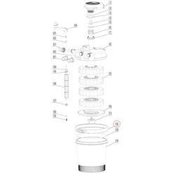 Pezzo Di Ricambio: Clip Esterna Per Filtri A Pressione Per Stagni SunSun CPF-2500 -Giardino di Lusso 5706072 3