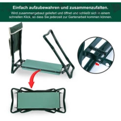 Randaco Sgabello Da Giardino Kniebank Con Ginocchio Eva Per Lavoro Intorno Alla Casa E Giardino Da Giardino Da 150 Kg Di Giardino Resiliente -Giardino di Lusso 57705567 3