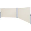Randaco Tenda Da Sole Da Tenda Da Sole Laterale Da Parete Da Parete 160x600 Cm Garden Privacy Screen Beige -Giardino di Lusso 57705999 1