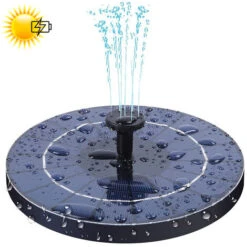 Fontana Solare Da Giardino Pompa Galleggiante Decorativa Per Laghetto Stagno