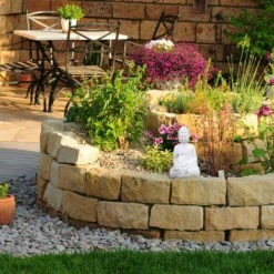 Relaxdays Statua Del Buddha Seduto, Figura Da Giardino Alta 17,5 Cm, Resistente Alle Intemperie, Poliresina, Bianco -Giardino di Lusso 58279733 3