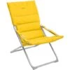 SEDIA RELAX MILOS 3 POSIZIONI L62XP89XH93 CM Colore Giallo -Giardino di Lusso 58596469 1