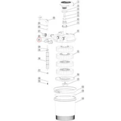 Pezzo Di Ricambio: Entrata/uscita Ø20mm Per Filtri A Pressione Per Stagni SunSun CPF-2500 -Giardino di Lusso 5878034 3