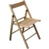 Sedia Pieghevole Salvaspazio In Legno Naturale Da Esterno -Giardino di Lusso 59196919 1