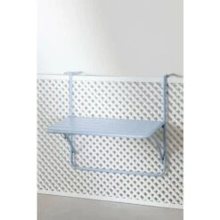 SKLUM Tavolo Da Giardino Rettangolare Sospeso E Pieghevole (70x45,5 Cm) Janti Nebbia Azzurra -Giardino di Lusso 59260303 3