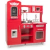 Cucina Rossa Con Accessori Big Red In Legno - Illuminazione Ed Effetti Sonori -Giardino di Lusso 60094117 1