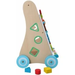 Un Colorato Girello In Legno Per I Primi Pasi - Multi-attività -Giardino di Lusso 60094128 3