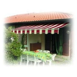 TENDA DA SOLE AVVOLGIBILE A SBRACCIO CM.300X200 ColoreBEIGE -Giardino di Lusso 60691896 3