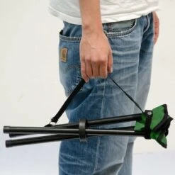 Jordan Sgabello Tripode Pesca Sedia Treppiede Portatile Campeggio Senza Schienale -Giardino di Lusso 61353105 5