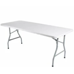 Tavolo Pieghevole Da Catering E Campeggio Richiudibile A Valigetta Con Maniglia -Tavolo 180 X 75 Cm -Giardino di Lusso 6339013 2