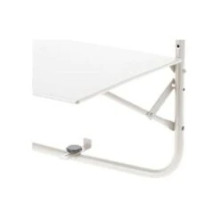 Progarden TAVOLO DA BALCONE BIANCO 60X43CM IN ACCIAIO -Giardino di Lusso 63760716 3