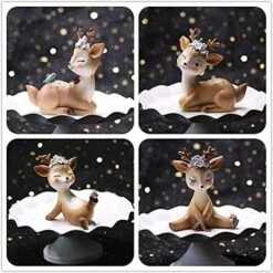 Figurina Kitz, Ornamenti Decorativi, Statuetta Decorativa Bambi In Miniatura 3D REH Kitz, Figure Di Animali -Giardino di Lusso 63847418 5