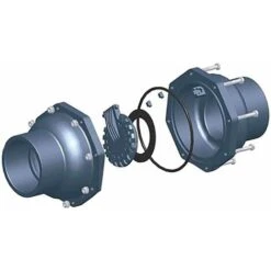 Valvola Di Scarico Valvola Di Ritegno Valvola Di Non Ritorno Acqua Pvc Diametro Interno 20 25 32 40 50 63 75 90 110 125 160 200mm (Diametro Interno 32mm) -Giardino di Lusso 63853622 5