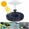 FONTANA SOLARE DA GIARDINO POMPA GALLEGGIANTE DECORATIVA PER LAGHETTO STAGNO