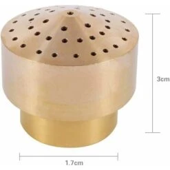 Kueatily 1/4''1/2''3/4''1''3/2''2'' Ottone Fontana Spruzzatore Spruzzatore Testa Spruzzatore Per Giardino Stagno Parco Divertimenti Biblioteca Home Decor Museo(1/4) -Giardino di Lusso 64667447 3