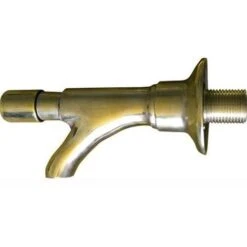 RUBINETTO Per FONTANE In Ottone A Pulsante - ATTACCO 1/2 - Fontana Da Giardino