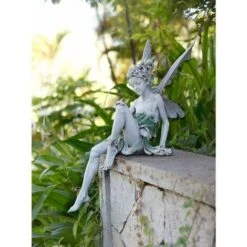 Statuette Da Giardino Elfi Seduti 22 Cm Statua Di Angelo Statuette Da Giardino Statua Di Fata Decorazione Da Giardino -Giardino di Lusso 67411446 3
