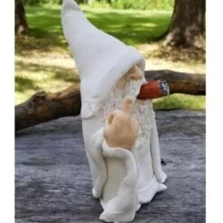 Gnomo Americano Che Fuma Nano Resina Artigianato Ornamenti Da Giardino Creativi -Giardino di Lusso 69207762 3
