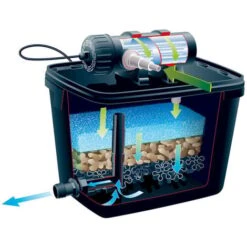 Set Filtro Per Laghetto FiltraPure 7000 37 L 1355969 Ubbink -Giardino di Lusso 6951017 4